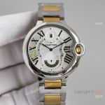 JH Factory Swiss Replica Ballon Bleu Cartier 9120 Watch Two Tone 42mm